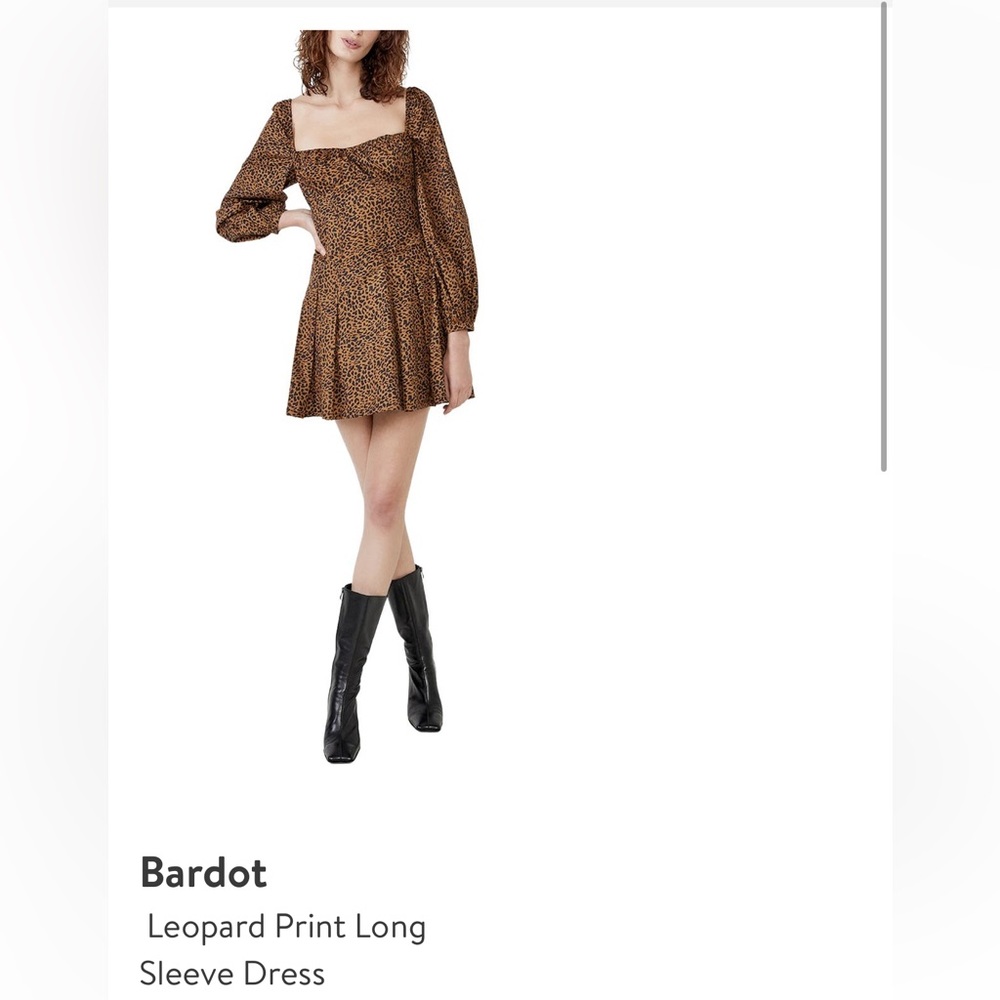 Bardot Leopard Dress